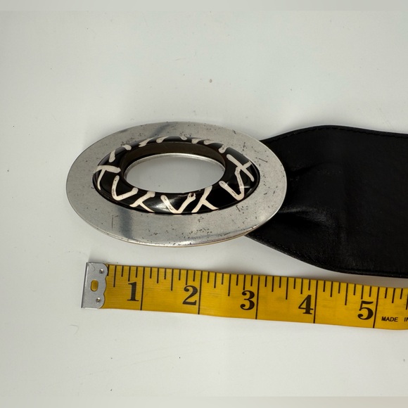 Chico’s Vintage 90s Ladies Wide‎ Belt L - Picture 8 of 10